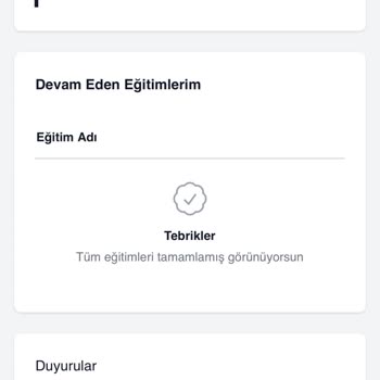 Sertifika Belgelerim E-Devlet'e Yüklenmiyor