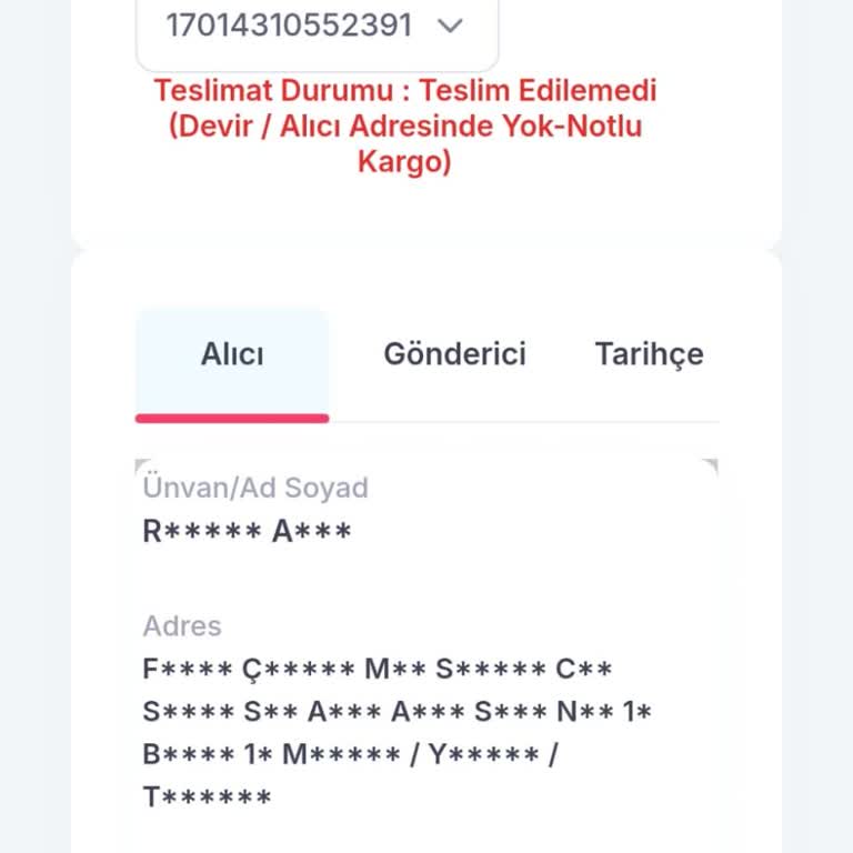 Kargo Teslimatında Kapıya Uğramadan 'Evde Yok' Notu Bırakılması Mağduriyeti