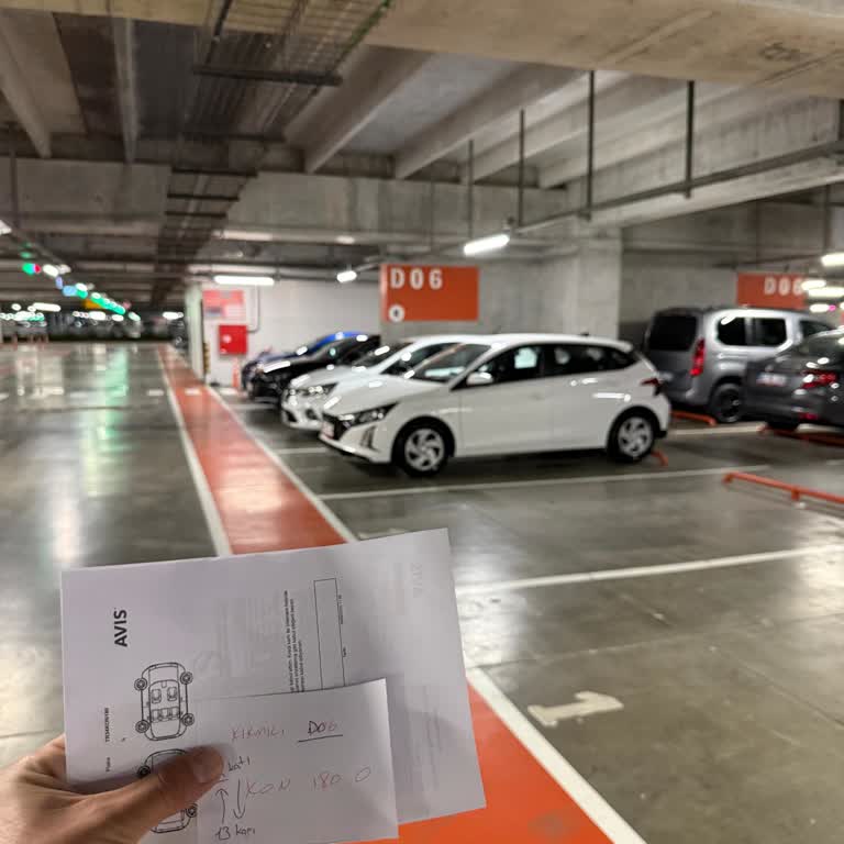 Avis İstanbul Havalimanı'nda Yetersiz Yönlendirme Nedeniyle Araç Tesliminde Gecikme Yaşadık!