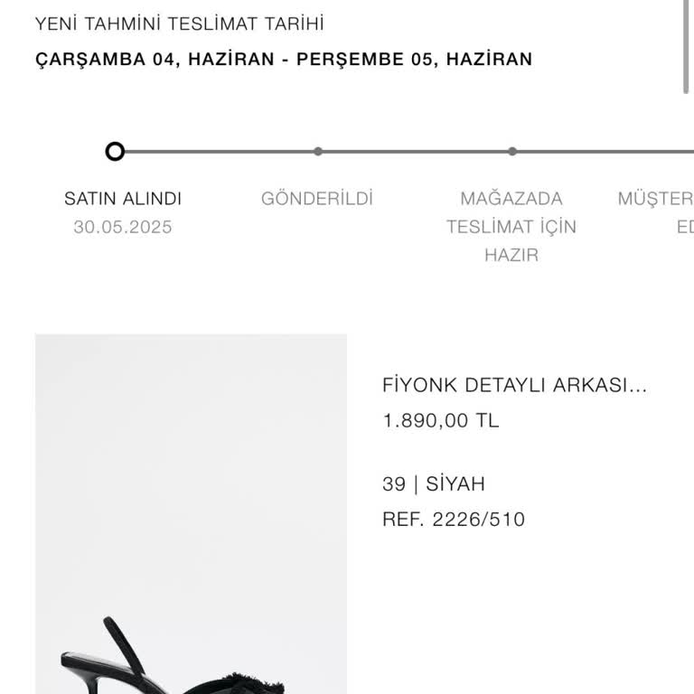 Zara'dan Alınan Ürünler Teslim Edilmedi, Ücret İadesi Yapılmıyor