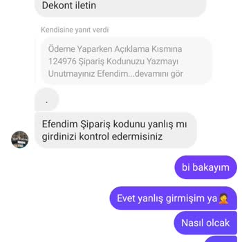 Yanlış Sipariş Kodu Sonrası Para İadesi Yapılmadı, Engellendim