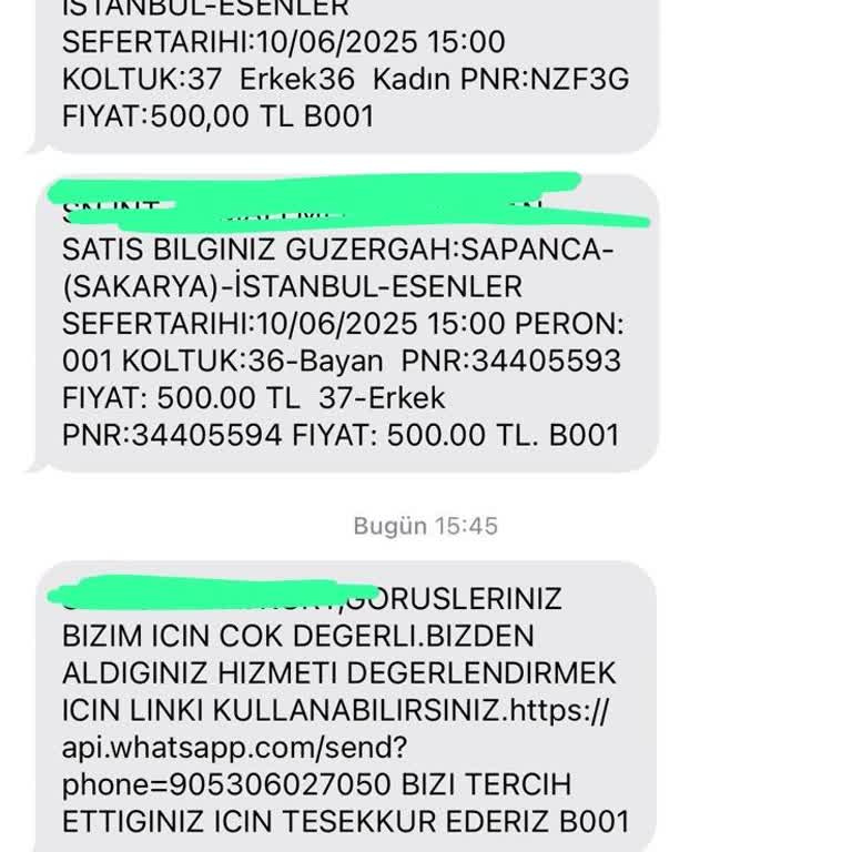 Otobüs Gecikmesi Ve Yetersiz Müşteri Hizmetleri Deneyimi