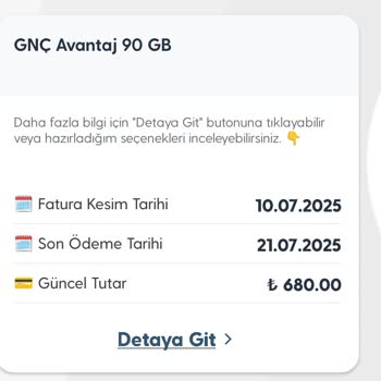 GNÇ 90 Paketi İçin Fazla Ücret Ve Paket İptalinde Yaşanan Sorun