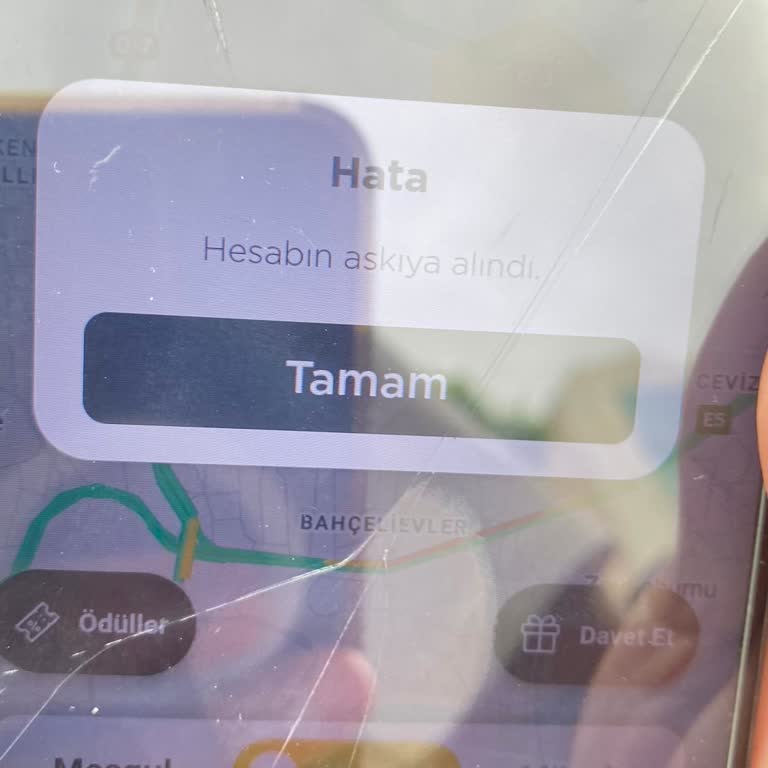Nedensiz Hesap Askıya Alındı, Sorunum Çözülmüyor!