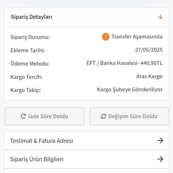 Siparişim Teslim Edilmedi, İade Sürem Doldu: Gizce.com'dan Çözüm Bekliyorum