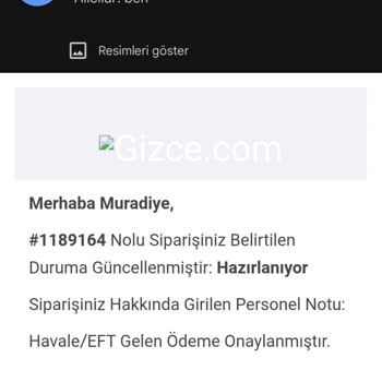 Siparişim Teslim Edilmedi, İade Sürem Doldu: Gizce.com'dan Çözüm Bekliyorum