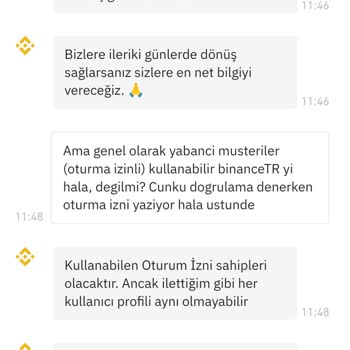 Binance TR Hesabım Açılmıyor, Destek Çözüm Sunmuyor!