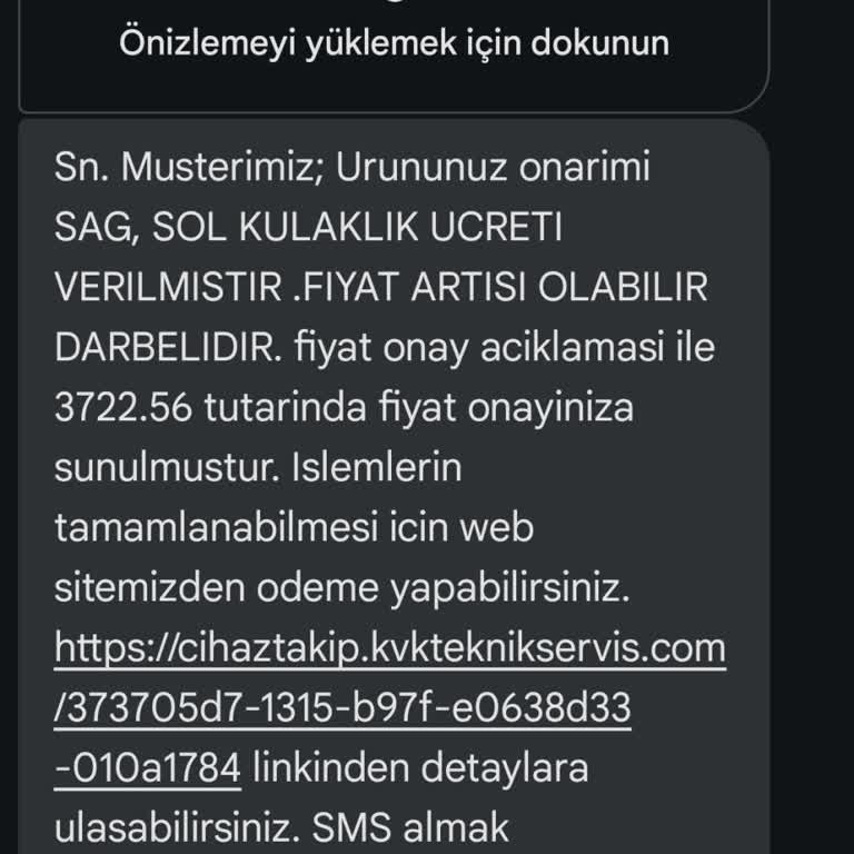 Garanti Kapsamındaki Kulaklık İçin Yüksek Tamir Ücreti Talebi