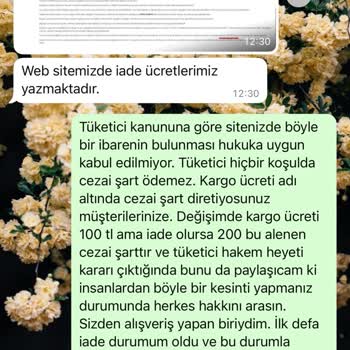 İade Sırasında Haksız Ücret Kesintisi Ve Tüketici Haklarına Aykırı Uygulama