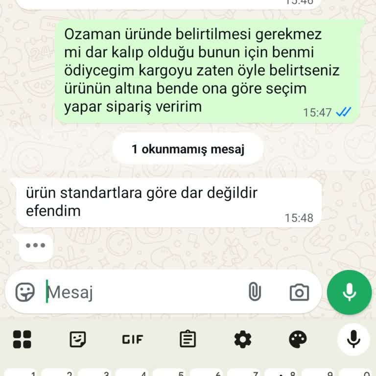 K. Biriktir Elbiselerinde Beden Ve Ürün Açıklama Sorunu Yaşadım