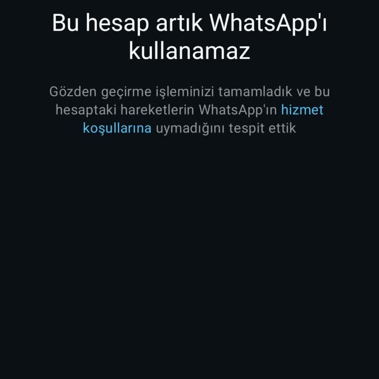 WhatsApp Business Hesabım Uyarısız Kapatıldı Ve Hâlâ Listelerde Görünüyor