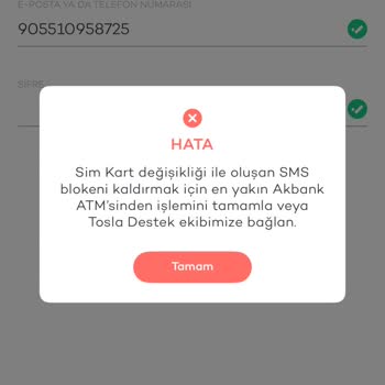 Hesap Açar Açmaz Sim Kart Blokesi Ve İlgisiz Destek