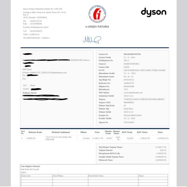 Dyson V10: Sürekli Filtre Uyarısı Ve İlgisiz Müşteri Hizmetleri