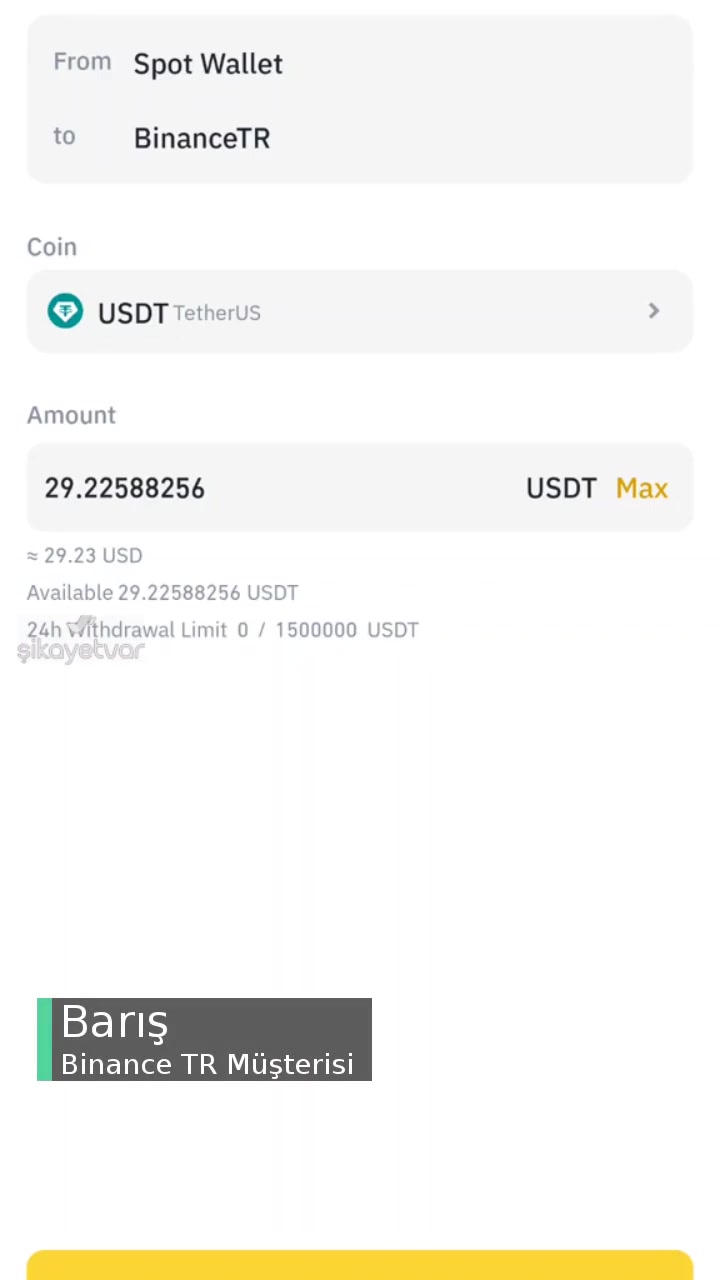 Binance TR'den Hesabıma Paramı Çekemiyorum videonun kapak resmi