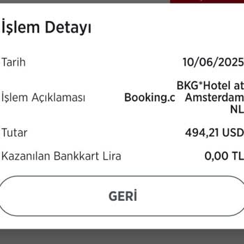 İzinsiz Kredi Kartı Çekimi Sonrası Ulaşılmaz Booking Mağduriyeti