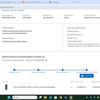Aynı Satıcıdan Farklı Sitelerde Farklı Fiyat Uygulaması Nedeniyle Mağduriyet