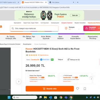 Aynı Satıcıdan Farklı Sitelerde Farklı Fiyat Uygulaması Nedeniyle Mağduriyet