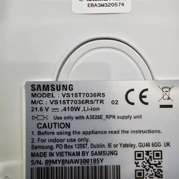 Samsung Dikey Şarjlı Süpürge Parça Satış Politikası Tüketiciyi Mağdur Ediyor