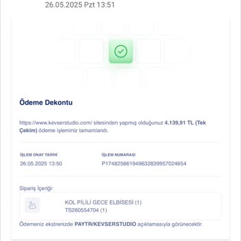 Kevser Studio'dan Sipariş Verdim, Ürün Gönderilmedi Ve İletişim Kurulamıyor
