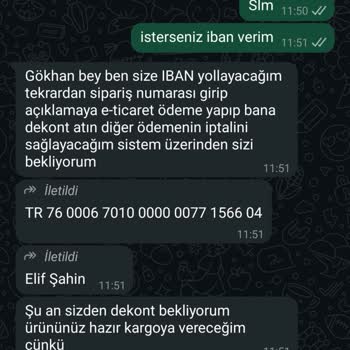 Ödeme Sonrası İletişim Sorunu Ve Mağduriyet Yaşadım