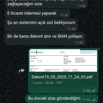 Ödeme Sonrası İletişim Sorunu Ve Mağduriyet Yaşadım