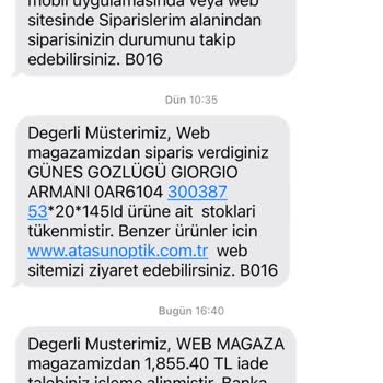 Stokta Olmayan Ürünü Satışta Gösterip Hediye Planımı Bozdular