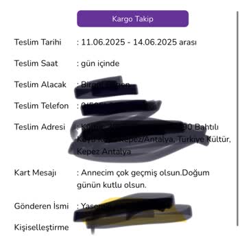 Anneme Doğum Günü Çiçeği 3 Gün Sonra Ulaşacak!