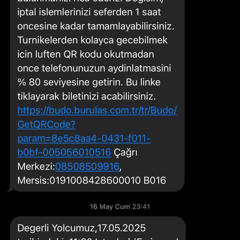 Burulaş BUDO Sefer İptali Sonrası Ücret İadesi Yapılmadı