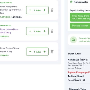 Pınaronline'da İndirim Yanıltmacası Ve Sipariş Sürecinde Hayal Kırıklığı