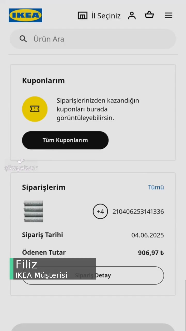 Ikea İnternet Mağazasındaki Mağduriyetim videonun kapak resmi