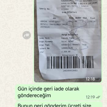 Yanlış Ürün Gönderimi Ve İade Sürecinde İletişim Sıkıntısı