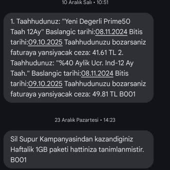 Cayma Bedeli Ve Bilgilendirme Eksikliği Nedeniyle Yüksek Fatura Mağduriyeti