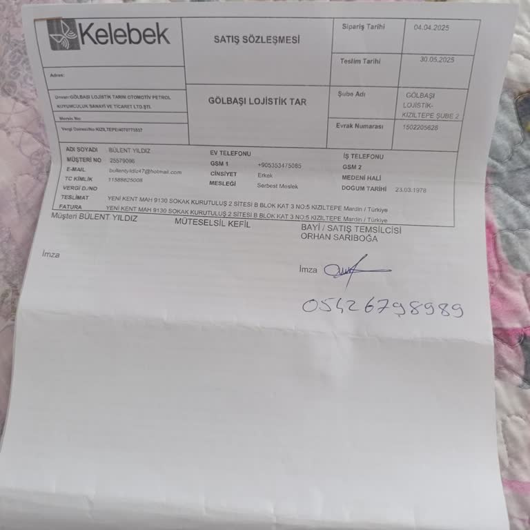 Oturma Grubu Teslim Edilmiyor Müşteri Hizmetleri Ulaşılmıyor