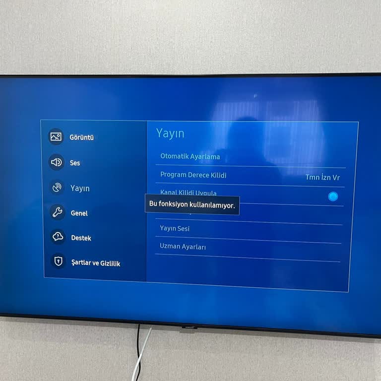 Samsung TV Kanal Güncelleme Sorunu Ve Ücretli Servis Yönlendirmesi