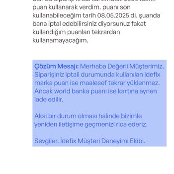 İdefix'ten Siparişim Teslim Edilmiyor, Çözüm Sunulmuyor