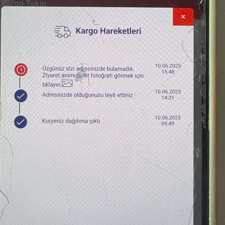 Kargom Teslim Edilmiyor, Adreste Olduğum Halde Şubeden Almak Zorunda Kalıyorum