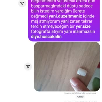 Uzun Süren Ve Kalitesiz Jel Tırnak Uygulaması Sonrası Hayal Kırıklığı