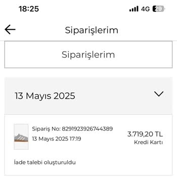 Yanlış Numara Gönderilen Ayakkabının İadesi Yapılmıyor