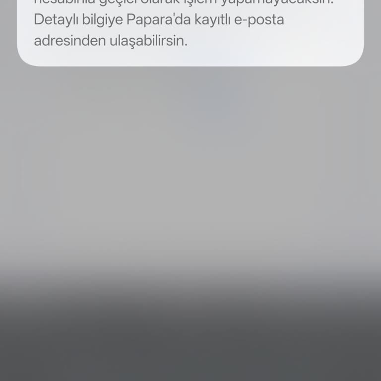 Papara Hesabımın İncelemesi Sürekli Uzuyor, Paramı Kullanamıyorum