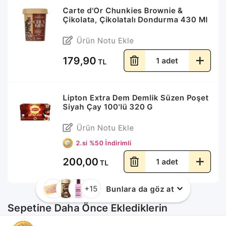 Migros Hemen Kampanyasında Sepette Ücretsiz Ürün Sorunu