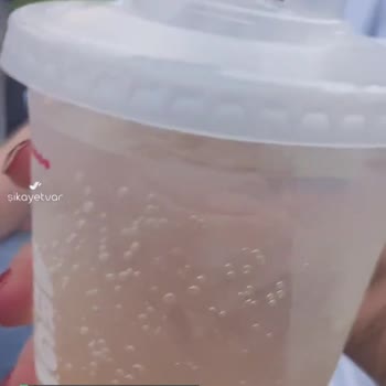 Konya Zafer Burger King'in İçeceklerinin Kötü Olması!