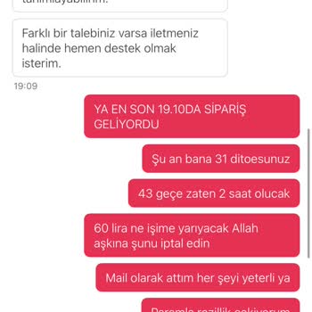 Yemek Sepeti'nden Verdiğim Sipariş Saatlerdir Teslim Edilmiyor Ve İptal Edilemiyor