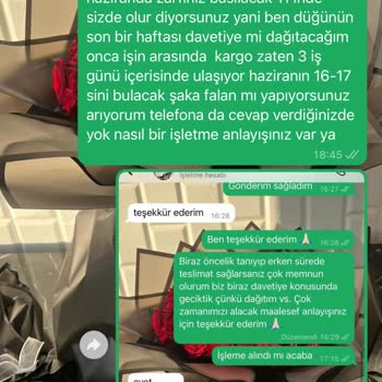 Düğün Davetiyelerim Teslim Edilmiyor, İletişim Kurulamıyor!