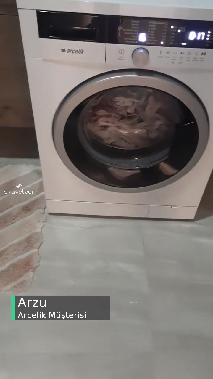 Arçelik Çamaşır Makinesi Durulamıyor! videonun kapak resmi