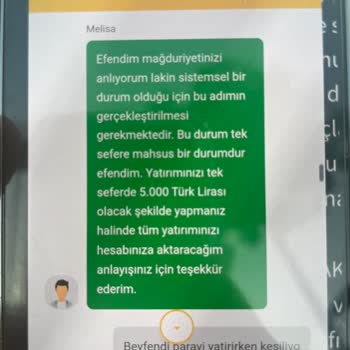 Yatırdığım Paralar Hesabıma Geçmedi, Sürekli Ek Ücret Talep Edildi