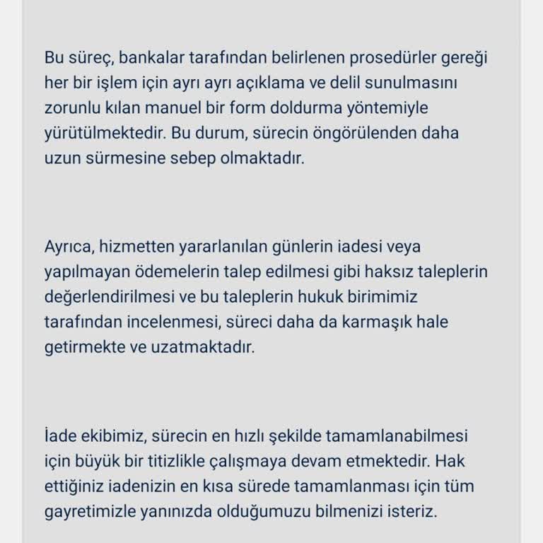Comnet Ücret İadesi Ve Hizmet Kesintisi Mağduriyeti