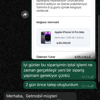 Kargoya Verilmeden Sipariş İptali Neden Yapılamıyor