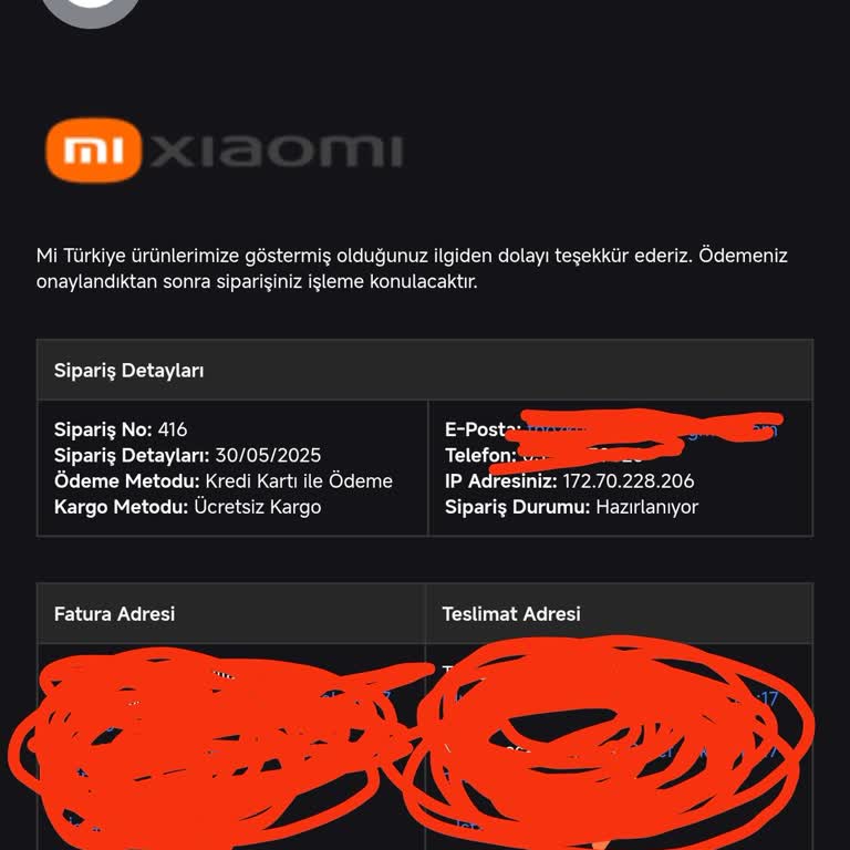 Sipariş Verdim, Ürünüm Gelmedi Ve Siteye Ulaşamıyorum