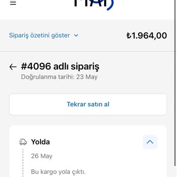 Siparişimde Yaşanan Gecikme Ve İletişimsizlik Sorunu