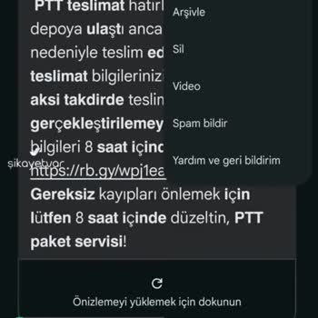 Sahte Mesaj
